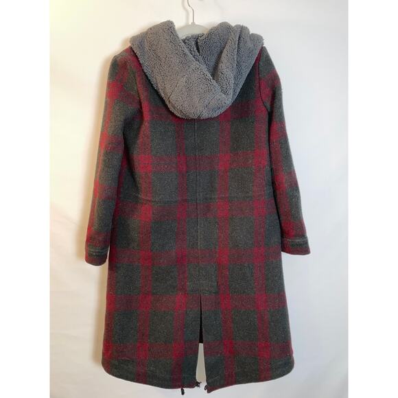 BB Dakota by Steve Madden Wool Blend Coat - Size XS‎ - Very Cozy, Asymmetric Zip - Picture 2 of 11